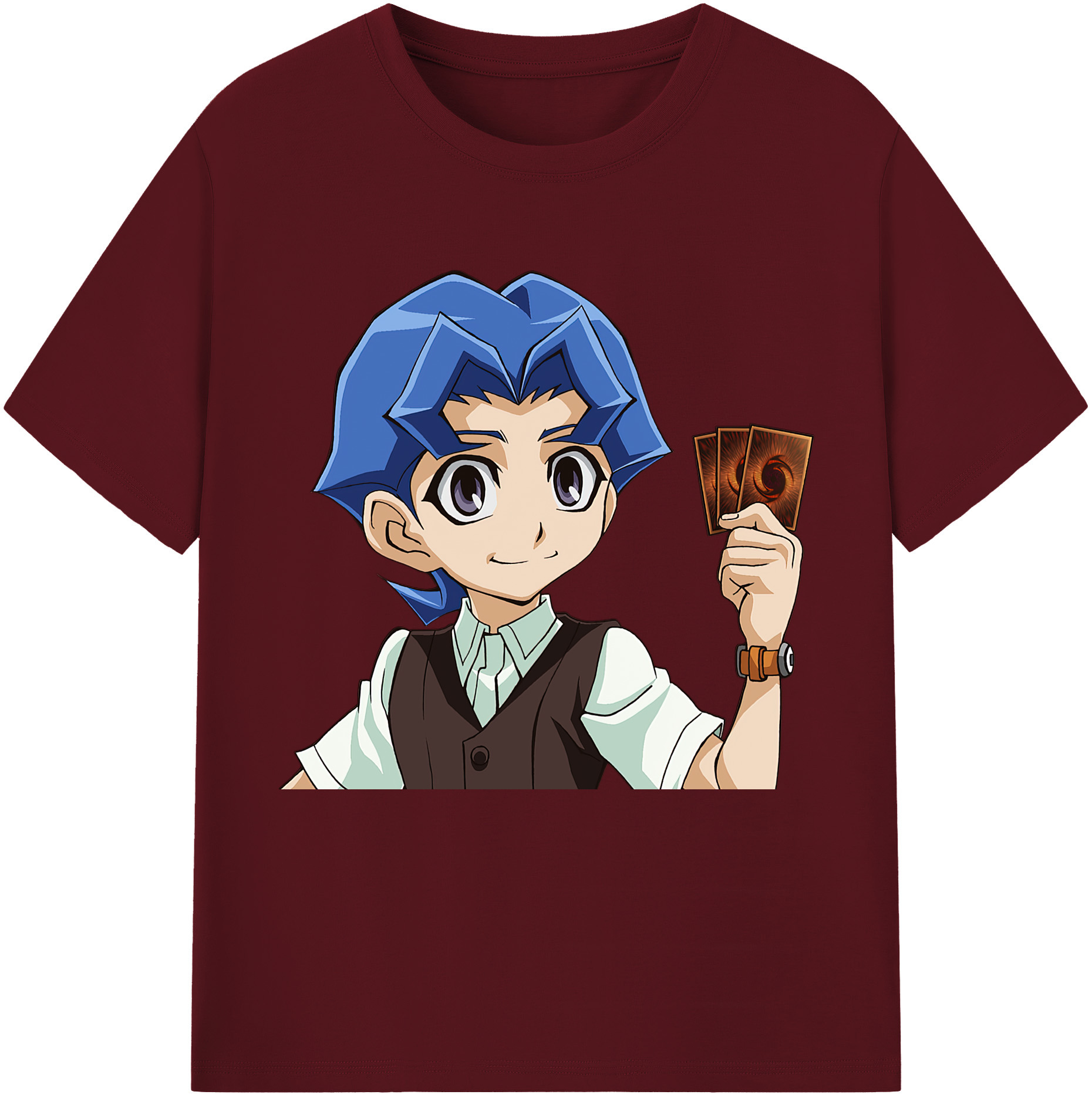 （画像用） 遊☆戯☆王 Yu-Gi-Oh! 綿100％半袖Tシャツ（フロントプリント）